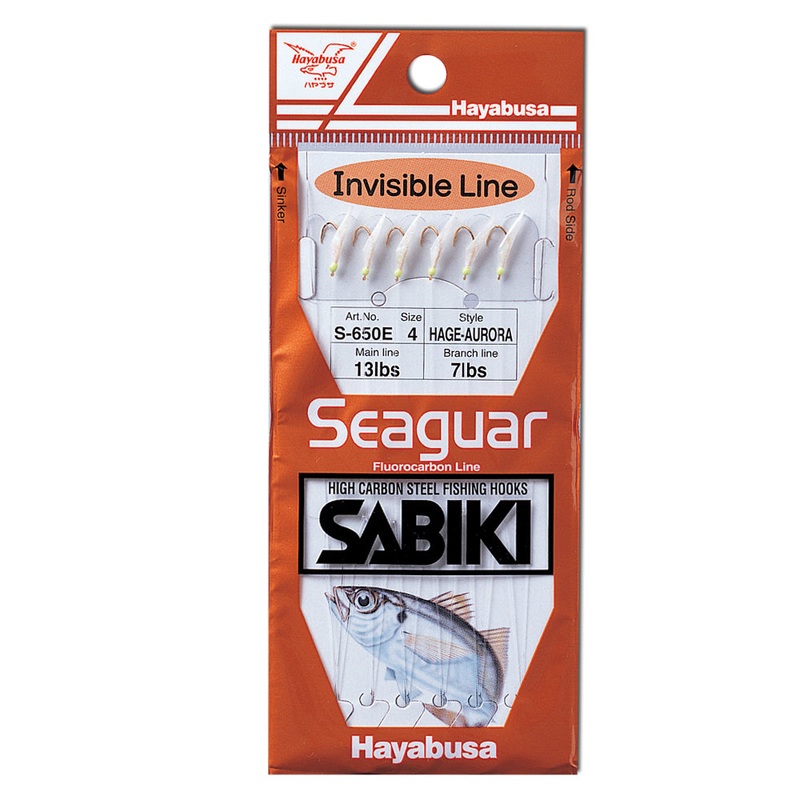 Hayabusa S650e fluorocarbon sabiki #4 S650E