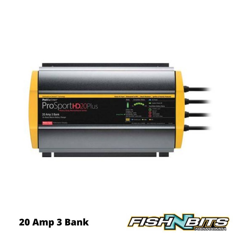 Pro Mariner – Pro Sport HD 12v/24v & 36v 20A 3 Bank