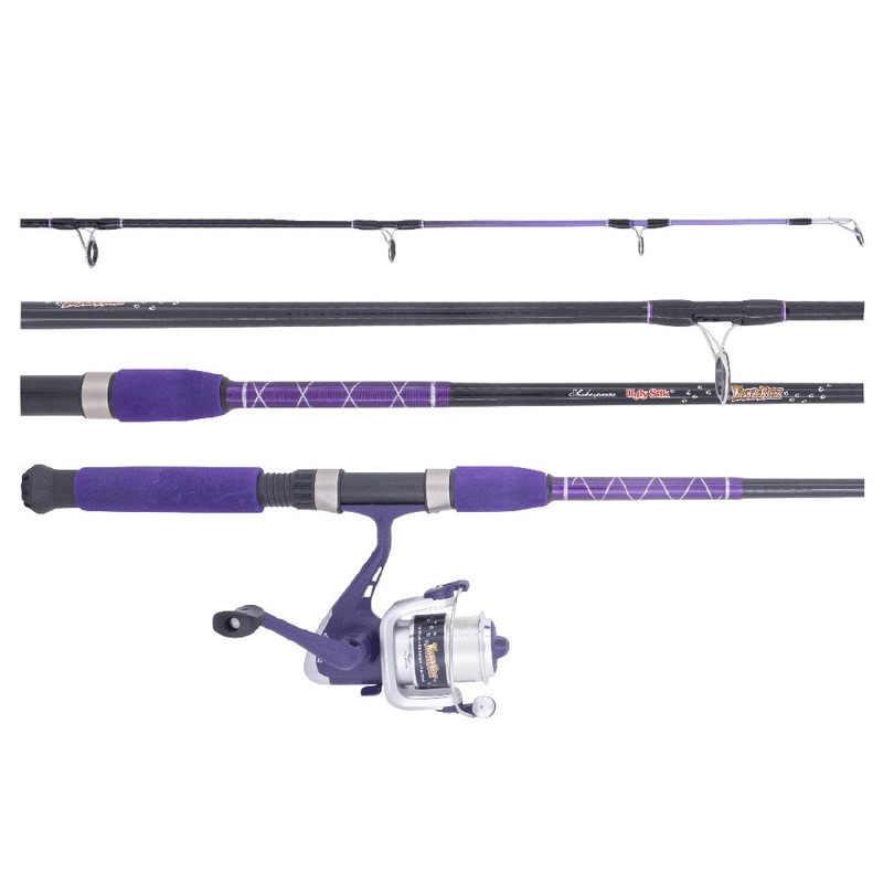 Ugly Stik Tackle Rat 501L Combo Purple