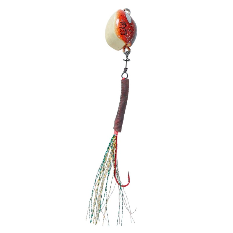 Vexed Bottom Worm Long Shank 3.5g Red Worm