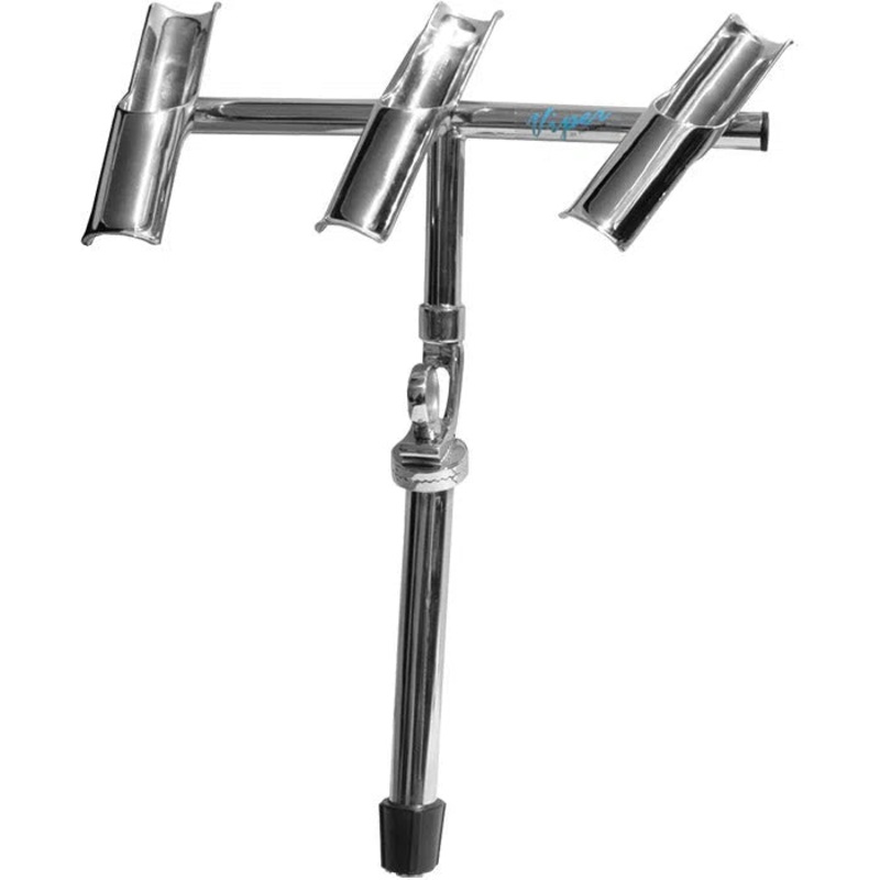 Bell Marine Viper Pro Series Multi Directional 3 Way Cast Half Tube Rod Holder Pair