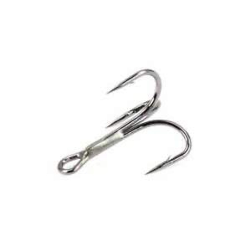 Eagle Claw Lazer Sharp 4x Treble hooks L774BK #6 25ct L774BK Eagle Claw
