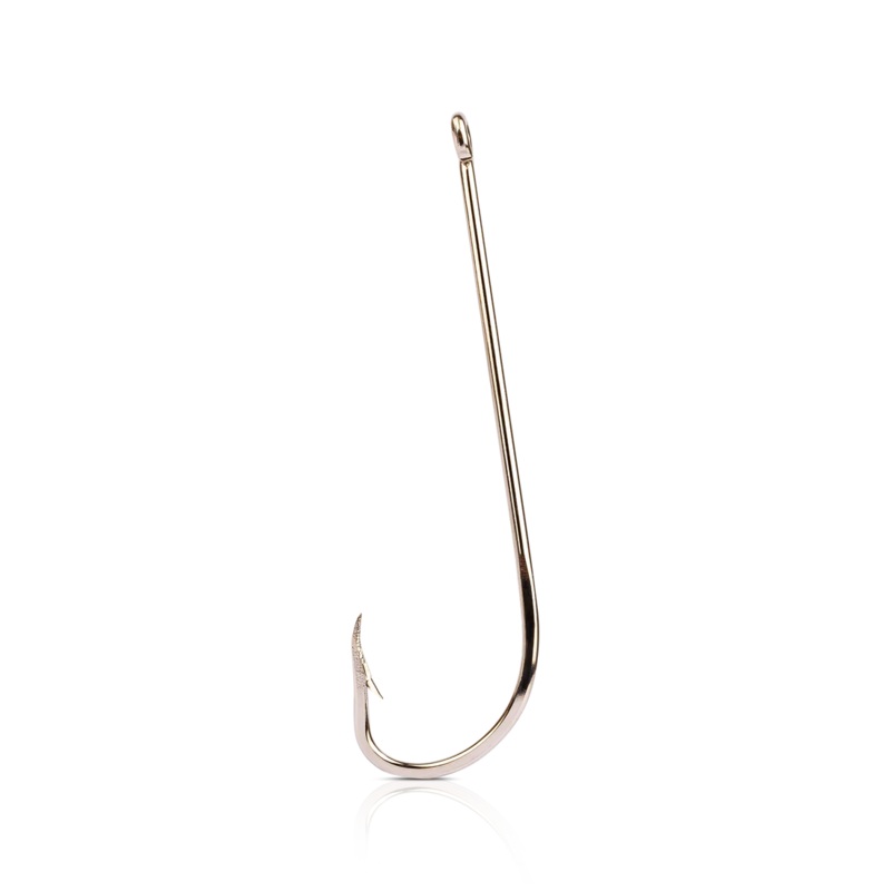 Mustad Beak Hook Special X Long Shank Nickel SZ 1 100PK